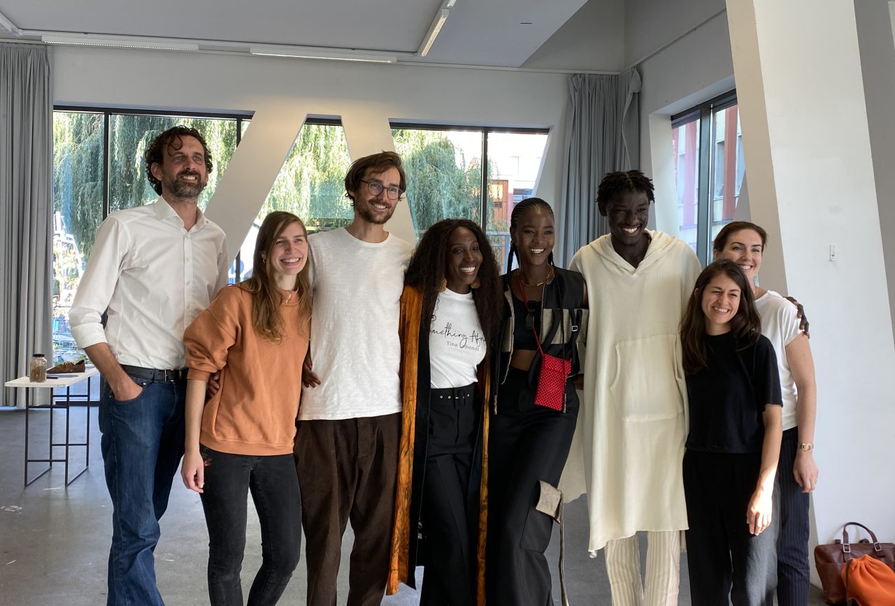 Adama Paris visiting KHB